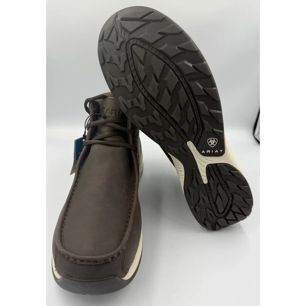 Ariat Spitfire All Terrain H2O Men's Dark Coffee Size 11.5 Work Waterproof Wide